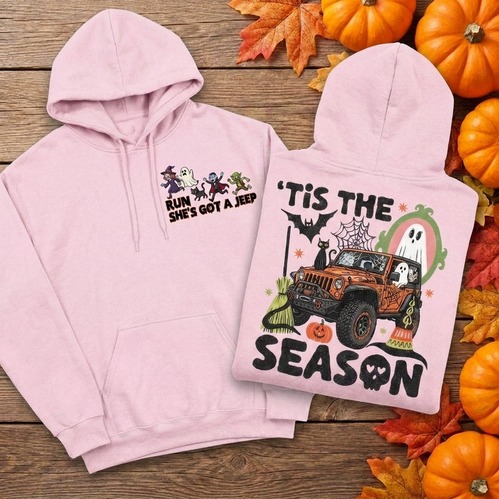 Run She's Got A Jeep Hoodie