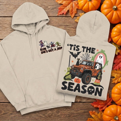 Run She's Got A Jeep Hoodie