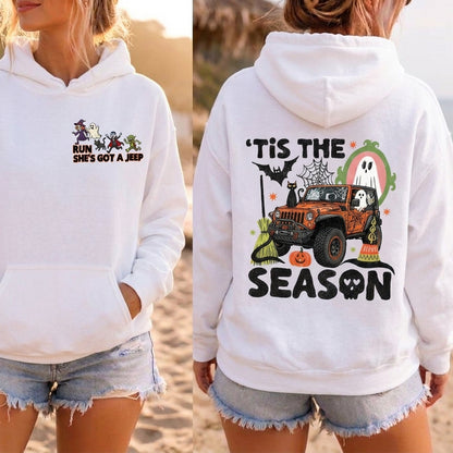 Run She's Got A Jeep Hoodie