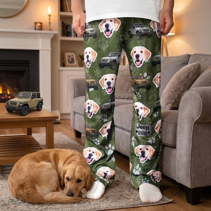 Jeep & Pet Personalized Pajama Pants