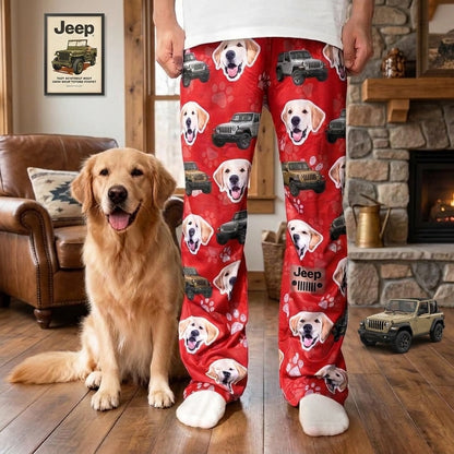 Jeep & Pet Personalized Pajama Pants