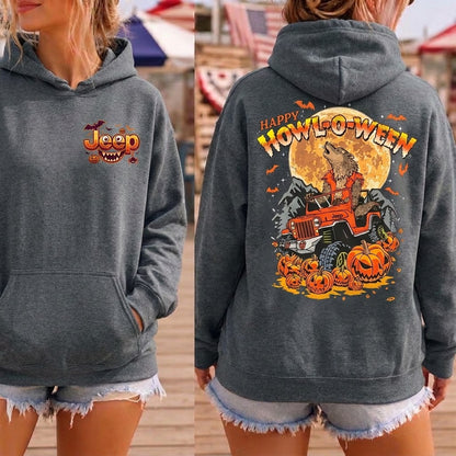 Happy Howl-o-ween Hoodie
