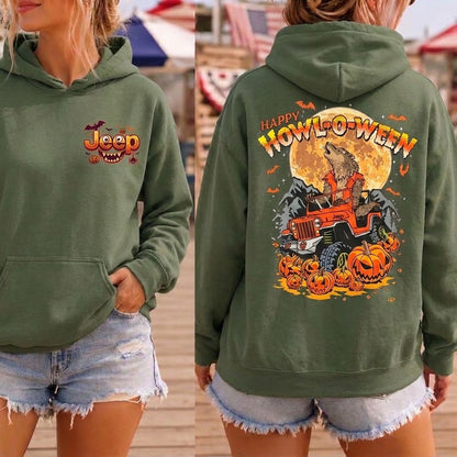 Happy Howl-o-ween Hoodie