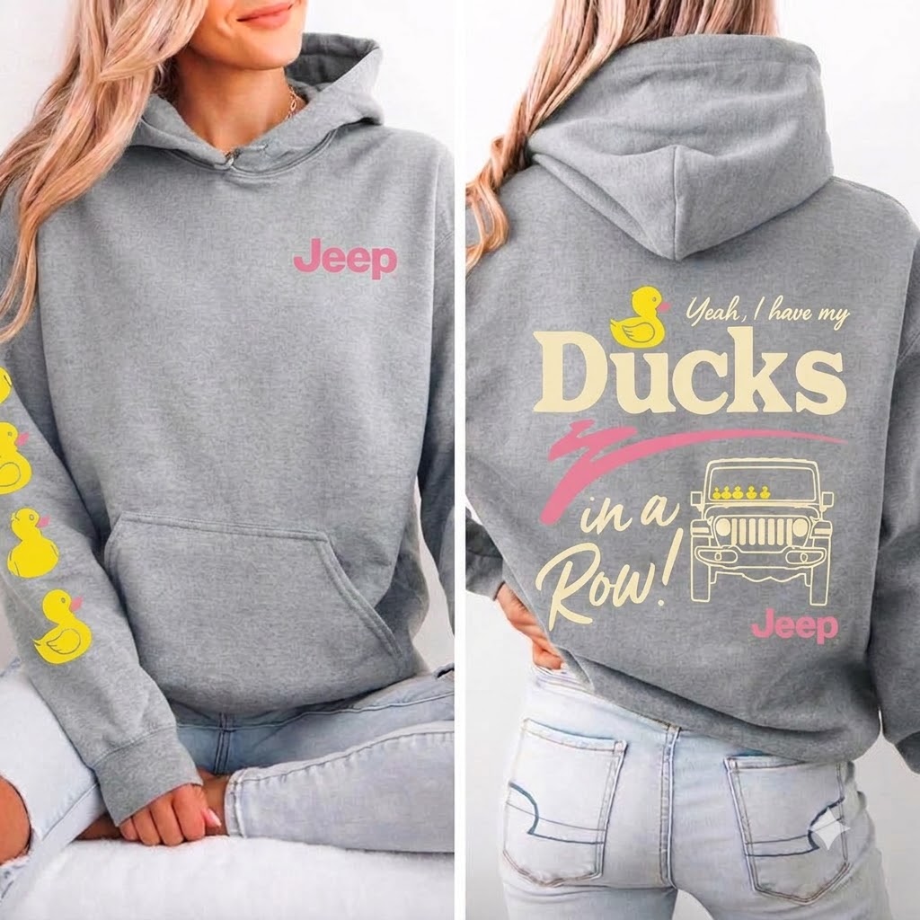 Ducks In A Row Hoodie