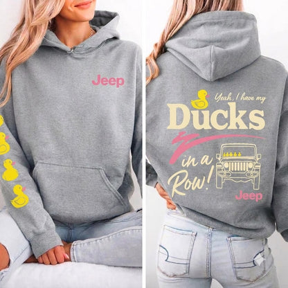 Ducks In A Row Hoodie