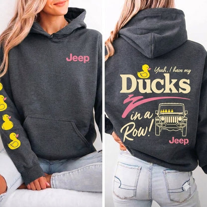Ducks In A Row Hoodie