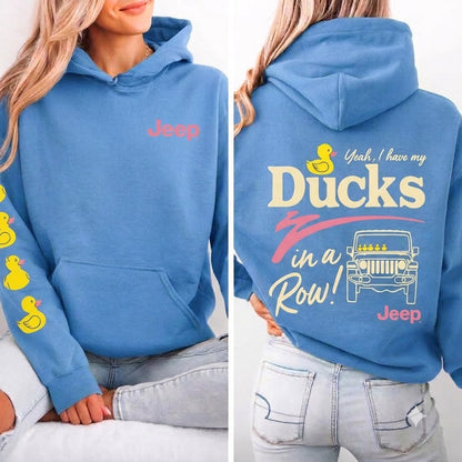 Ducks In A Row Hoodie