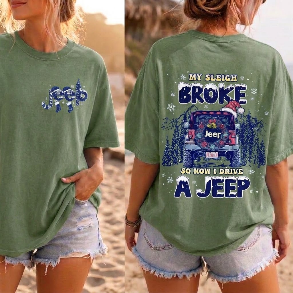 My Sleigh Broke So Now I Drive A Jeep Hoodie