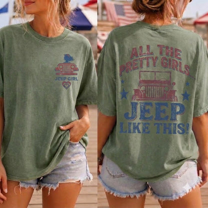 Pretty Jeep Girl T-Shirt