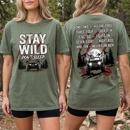 Stay Wild Don't Sleep Hoodie