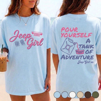 Pour Yourself A Tank Of Adventure T-Shirt