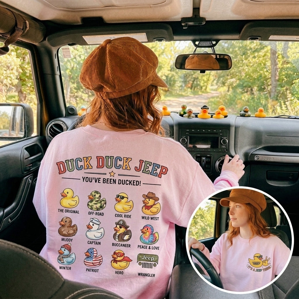 Duck Duck Jeep Sweatshirt