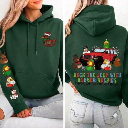 Deck The Jeep Hoodie