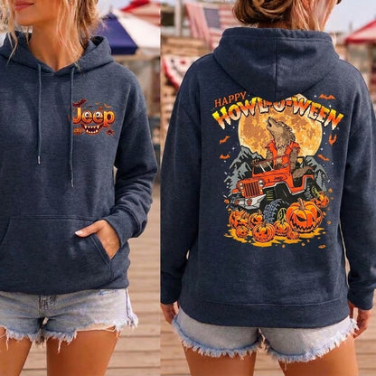 Happy Howl-o-ween Hoodie