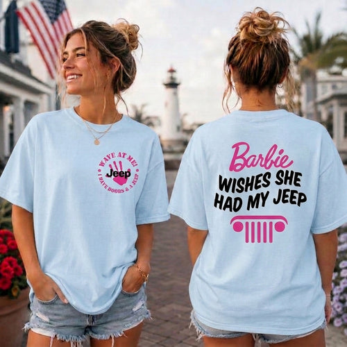Barbie Wish She Had My Jeep T-Shirt