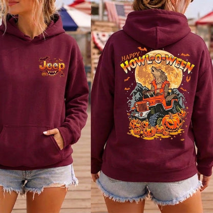 Happy Howl-o-ween Hoodie