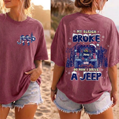 My Sleigh Broke So Now I Drive A Jeep Hoodie