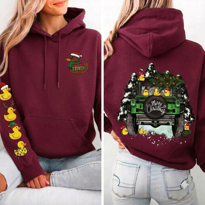 Duck Duck Jeep Xmas Hoodie