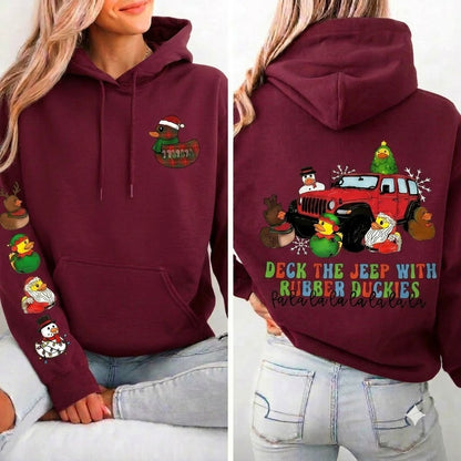 Deck The Jeep Hoodie