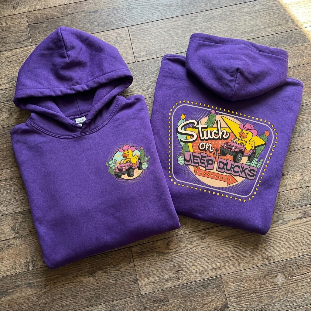 Stucks On Jeep Ducks T-Shirt