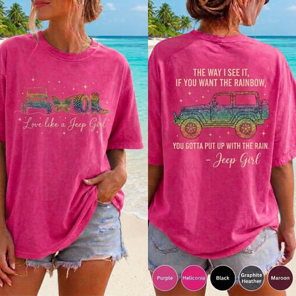 Love Like A Jeep Girl T-Shirt