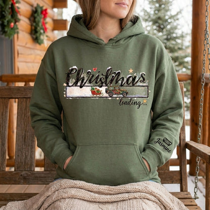 Christmas Loading Personalized Hoodie