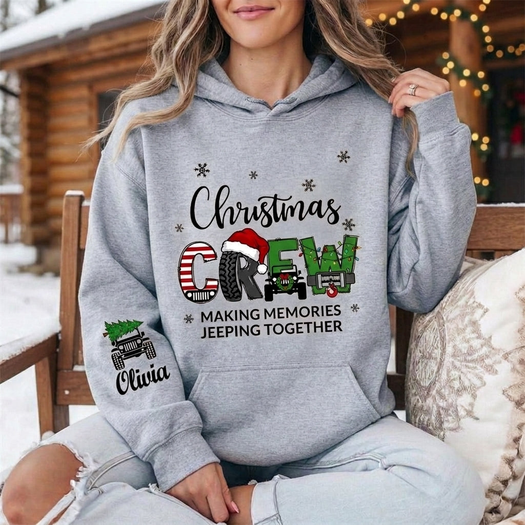 Christmas Crew Personalized Hoodie