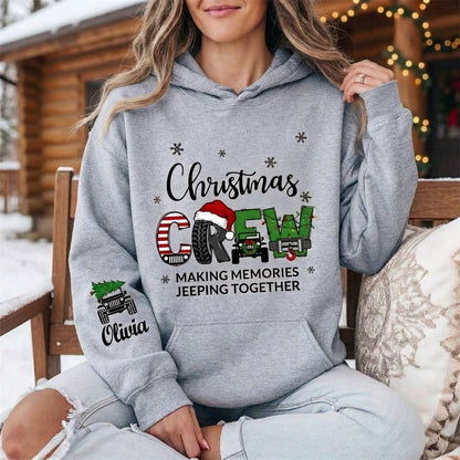 Christmas Crew Personalized Hoodie