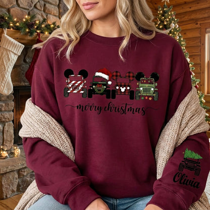 Merry Christmas Jeep Hoodie