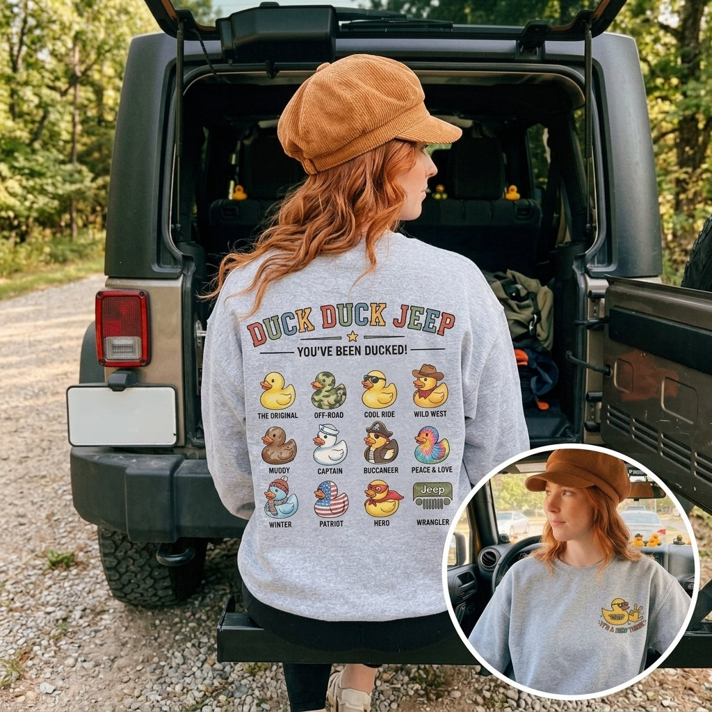 Duck Duck Jeep Sweatshirt