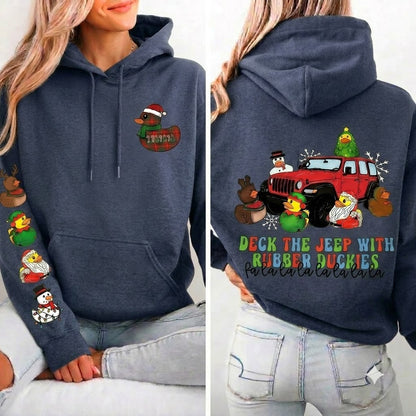 Deck The Jeep Hoodie