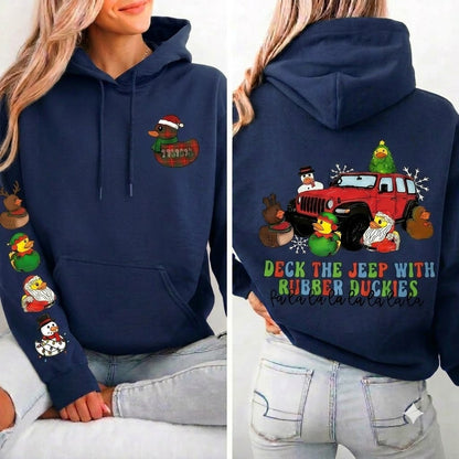 Deck The Jeep Hoodie