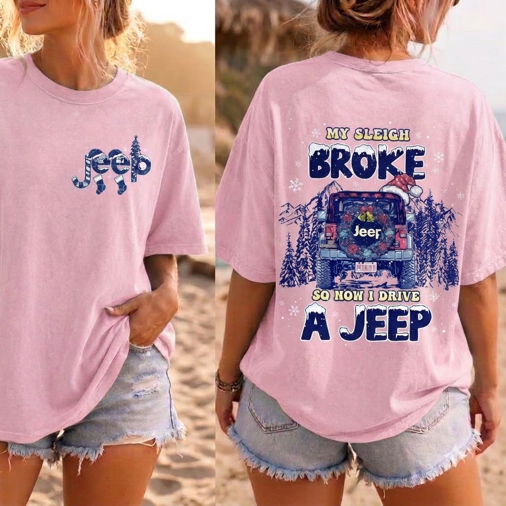 My Sleigh Broke So Now I Drive A Jeep Hoodie