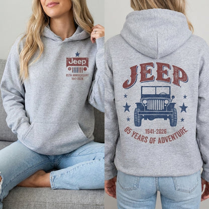 85 Years Of Adventure Hoodie