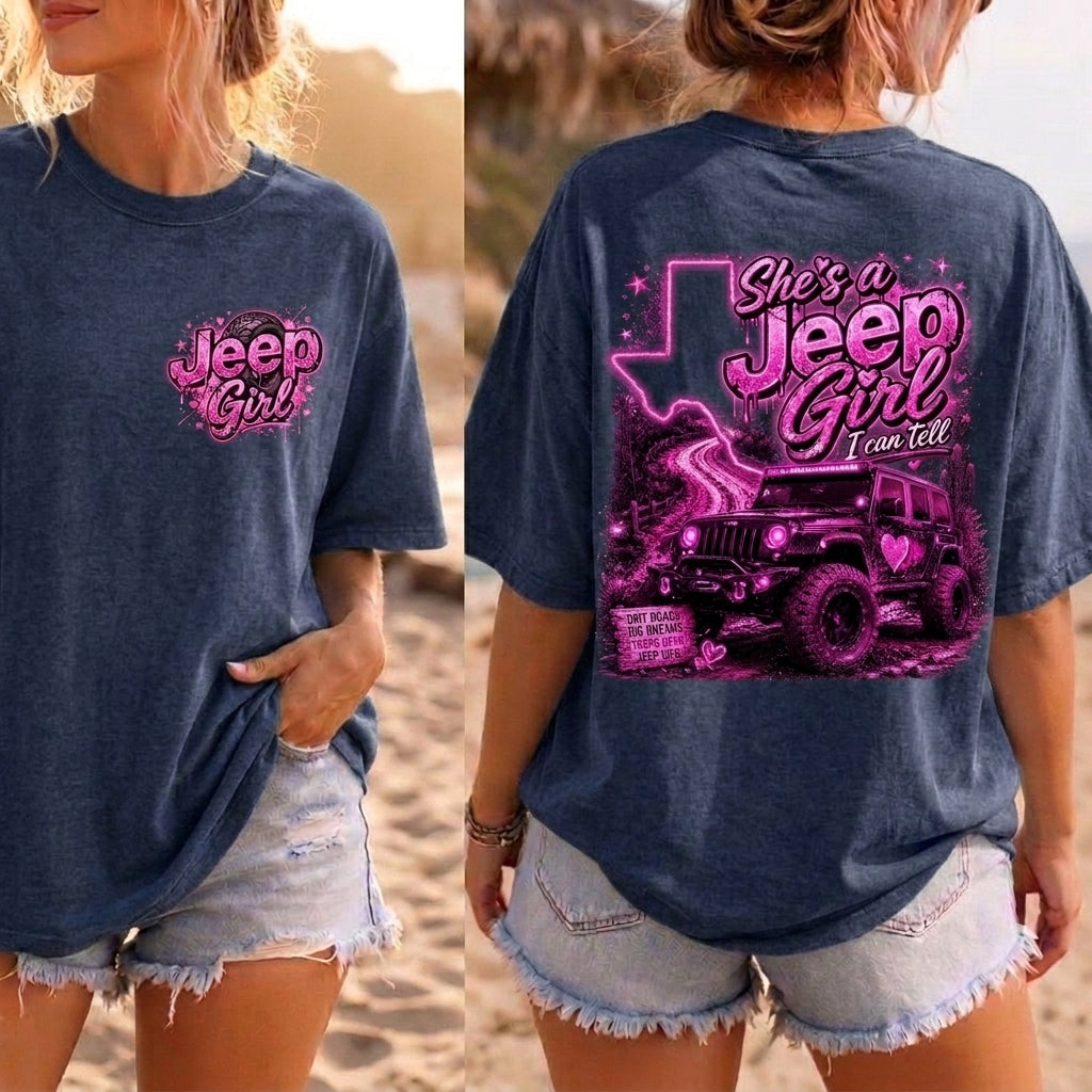 She's A Jeep Girl T-Shirt