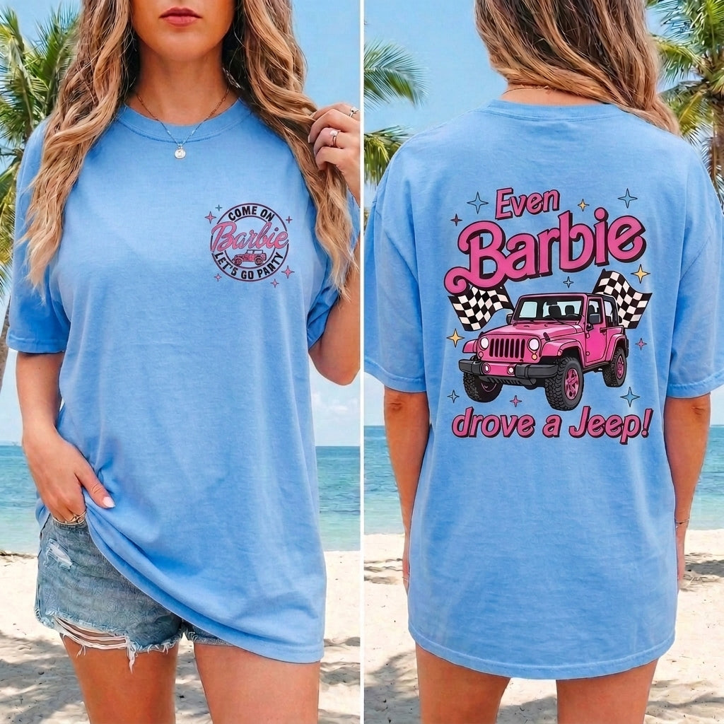 Even Barbie Drove A Jeep T-Shirt