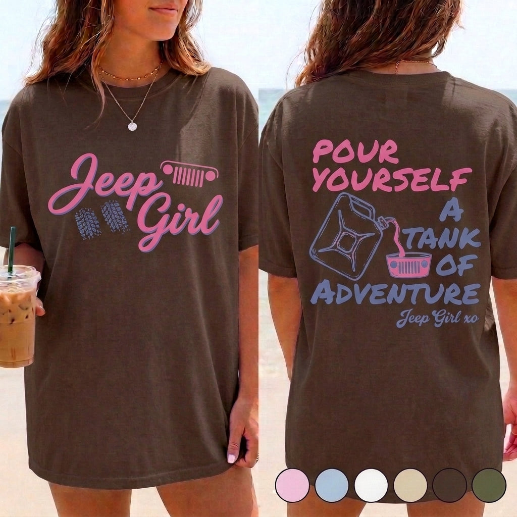 Pour Yourself A Tank Of Adventure T-Shirt