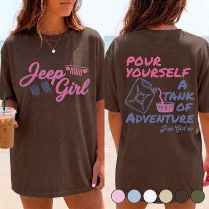 Pour Yourself A Tank Of Adventure T-Shirt