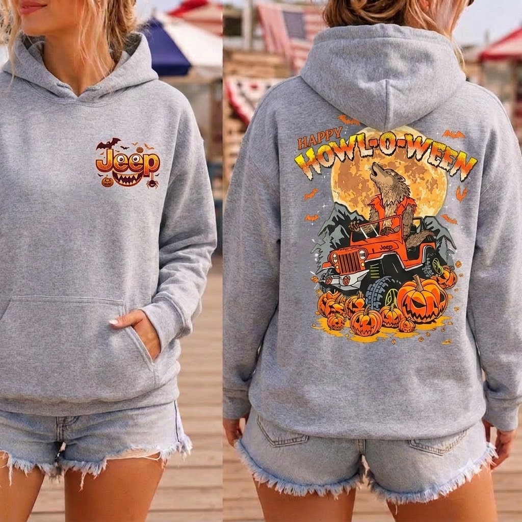 Happy Howl-o-ween Hoodie