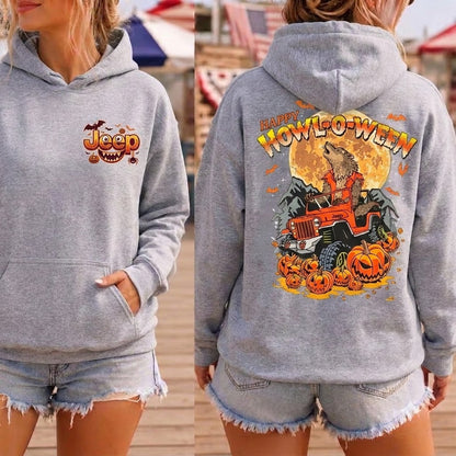Happy Howl-o-ween Hoodie