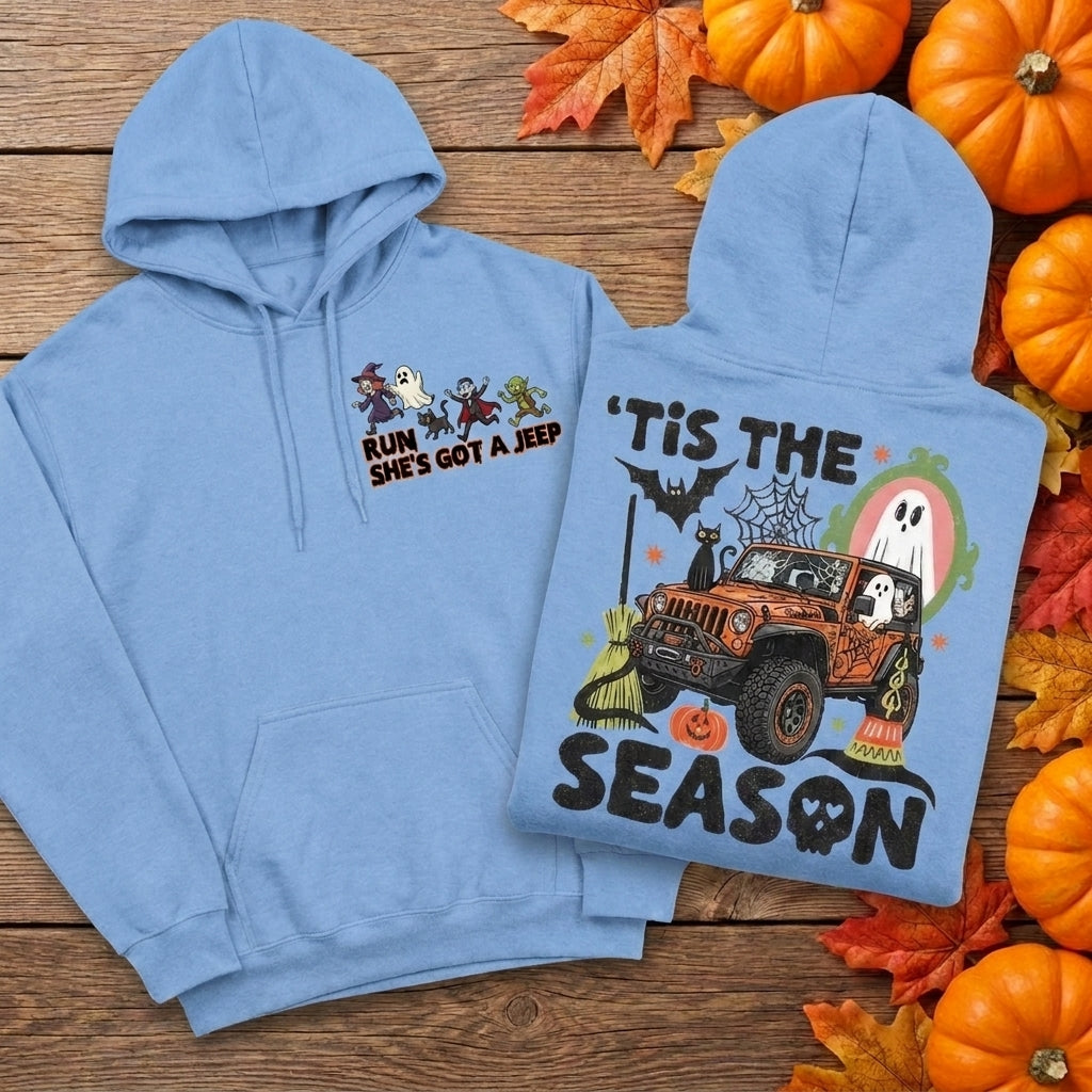 Run She's Got A Jeep Hoodie