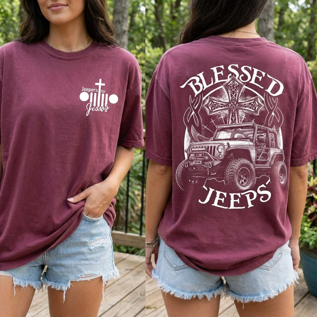 Blessed Jeeps T-Shirt