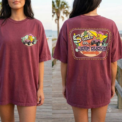 Stucks On Jeep Ducks T-Shirt