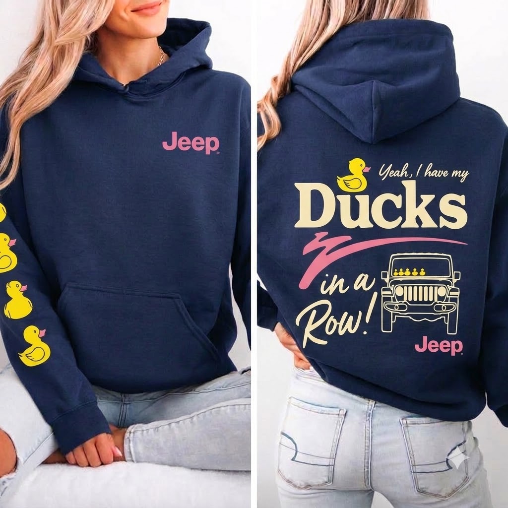 Ducks In A Row Hoodie