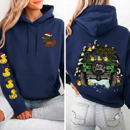 Duck Duck Jeep Xmas Hoodie