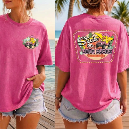 Stucks On Jeep Ducks T-Shirt