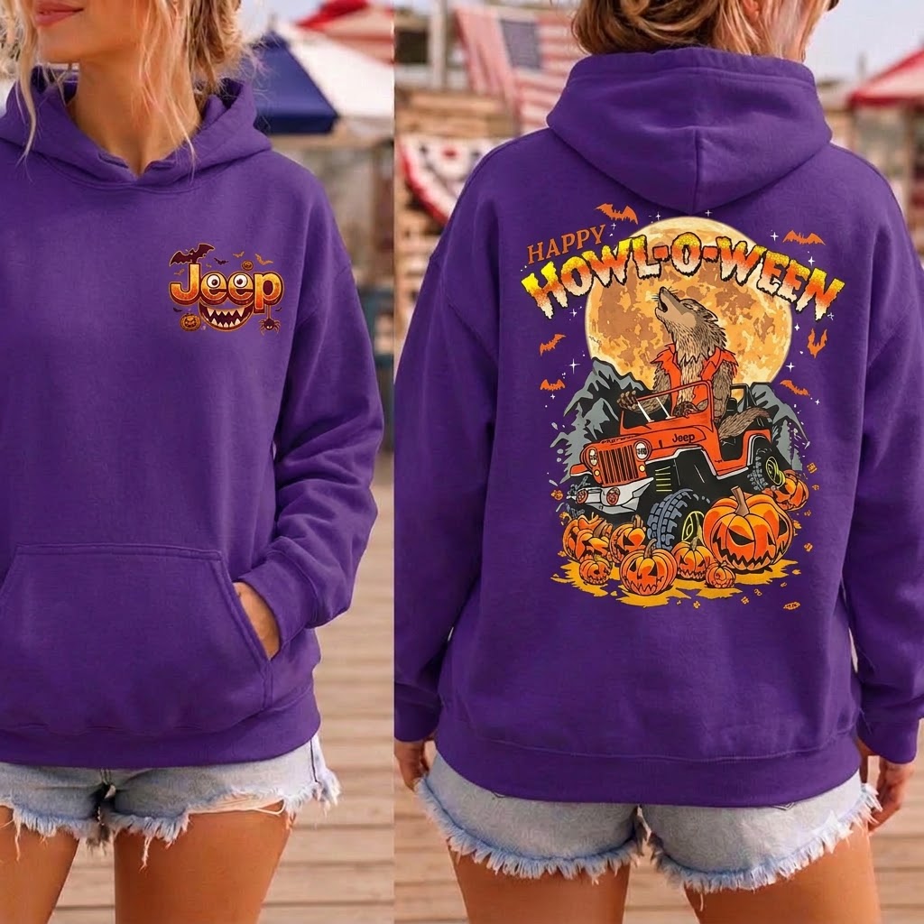 Happy Howl-o-ween Hoodie