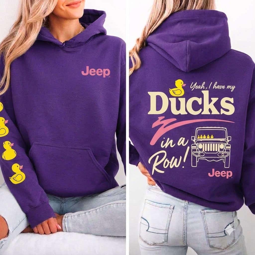 Ducks In A Row Hoodie