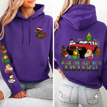 Deck The Jeep Hoodie