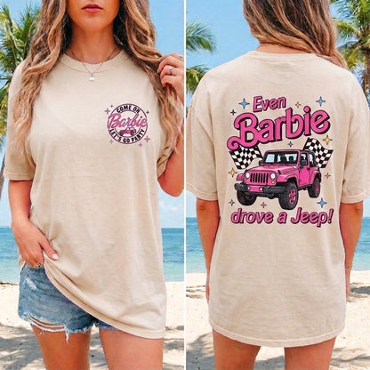 Even Barbie Drove A Jeep T-Shirt